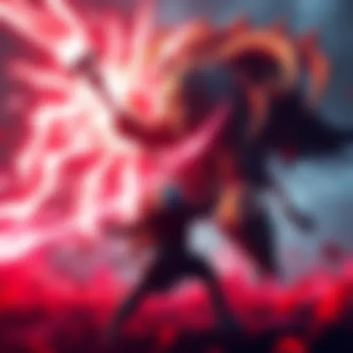 A player battling the fourth boss in Furi's Furrier mode, showcasing intense action and challenging gameplay.