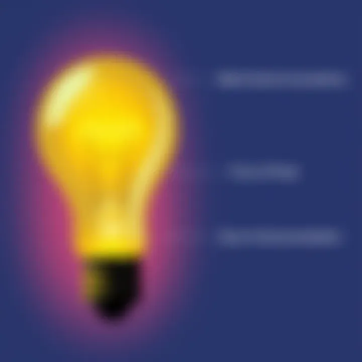An illustration showing a light bulb representing Fuse, with arrows pointing to correct information and misconceptions, highlighting the differences.