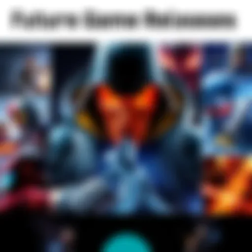 A collage of upcoming video game covers and promotional art representing titles set to release in 2026 and beyond.