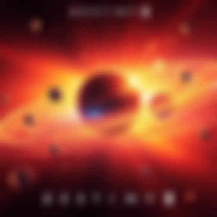 Future of Solar System in Destiny 2 An artistic representation of a futuristic solar system with swirling time anomalies and evolving planets in Destiny 2.