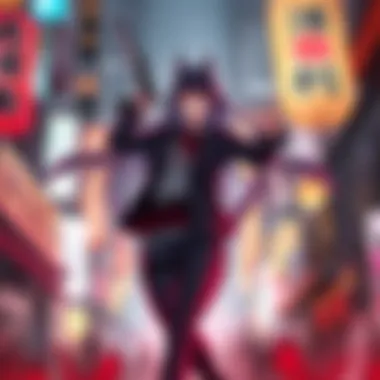Fuuko Izumo standing confidently with a dynamic pose, showcasing her unique style and energy in the Undead Unluck world