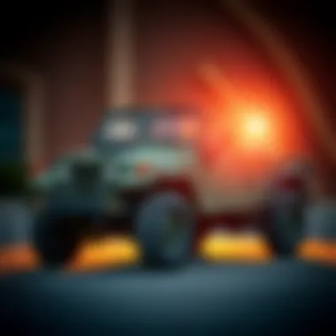 A G503 vehicle showing signs of wear after eight years of heavy use.