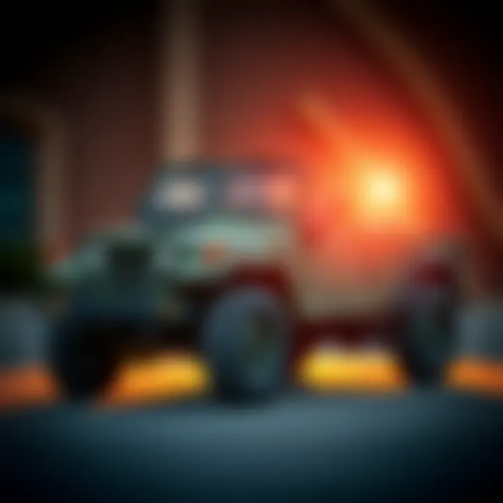 A G503 vehicle showing signs of wear after eight years of heavy use.