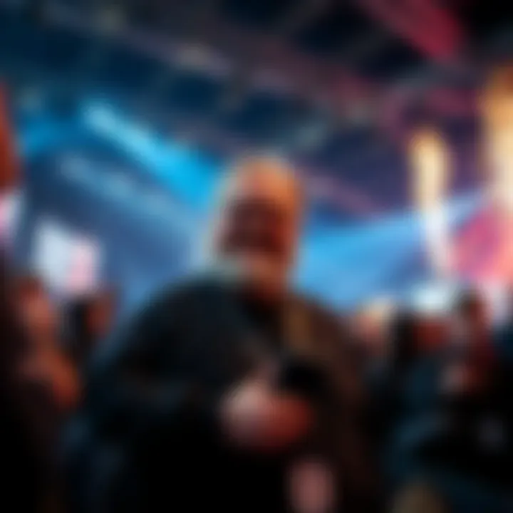 Gabe Newell Welcomes Fans at The International Gabe Newell greeting excited fans at The International 2026 gaming event
