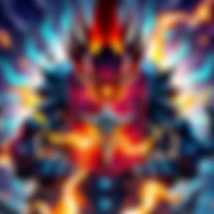 A powerful Galactus card surrounded by energy, symbolizing its rise in popularity among top players.