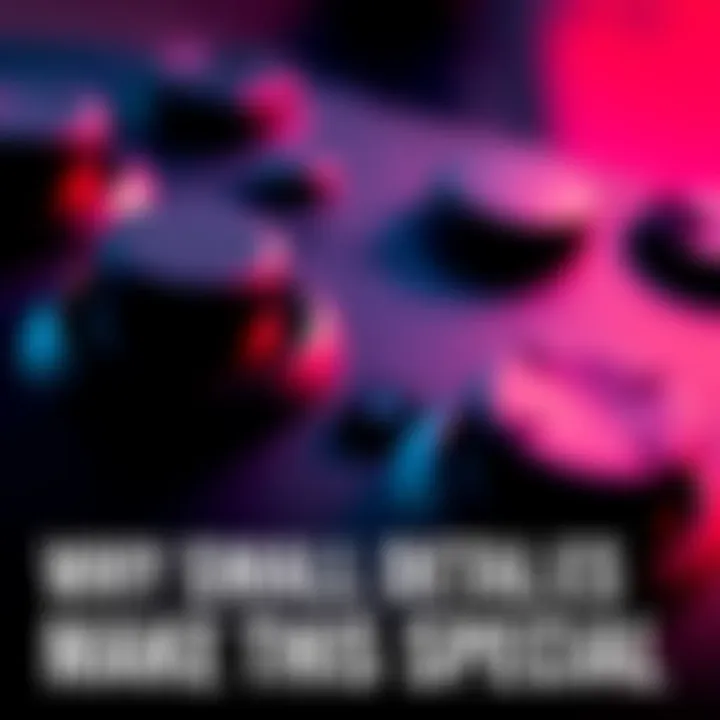 Close-up of a game controller highlighting intricate buttons and textures