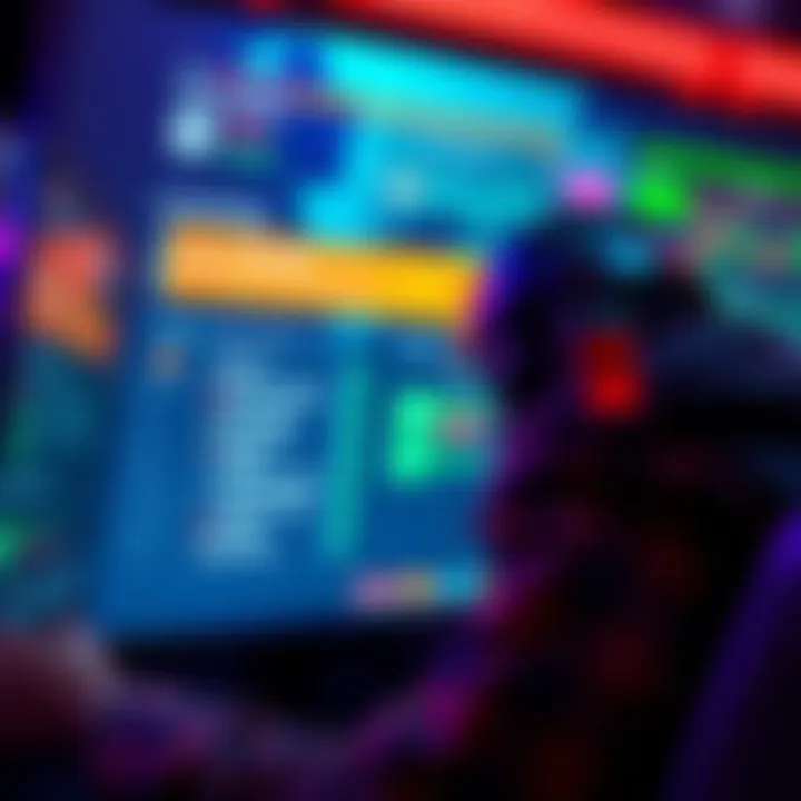 A player adjusting game environment settings on their console or PC to fix data issues.
