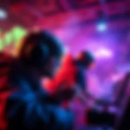 A player faces increasing challenges while gaming, with obstacles becoming more complex as they progress.