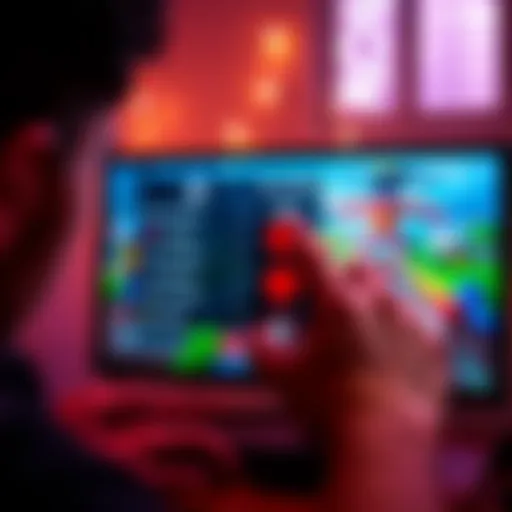 A player adjusting the frame rate settings on a gaming screen to improve gameplay smoothness in Lego Island 2.