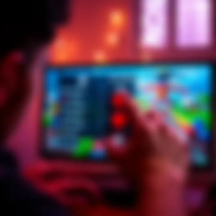 A player adjusting the frame rate settings on a gaming screen to improve gameplay smoothness in Lego Island 2.