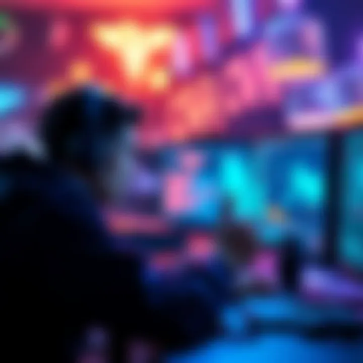 Player frustrated by graphics errors on computer screen