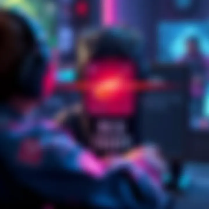A gaming scene showing a player looking frustrated at a screen with a highlighted item that is now ineffective after an update.
