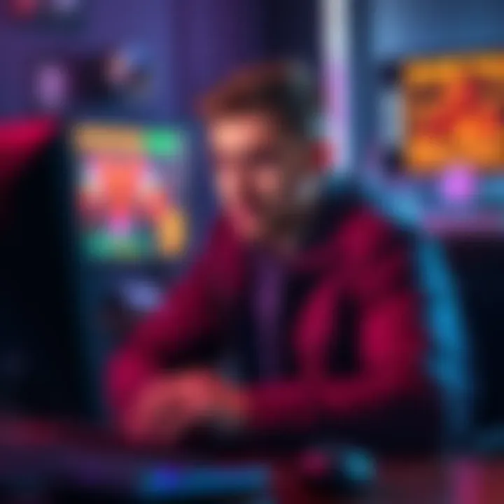 Game Pass Conversion Hack A person reviewing the Core to Ultimate conversion hack for Game Pass on a computer screen, looking thoughtful and focused.