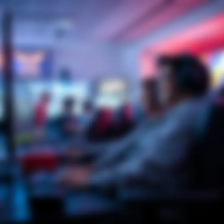 Players enjoying a smooth gaming session in a closed beta test, showcasing action on screen.