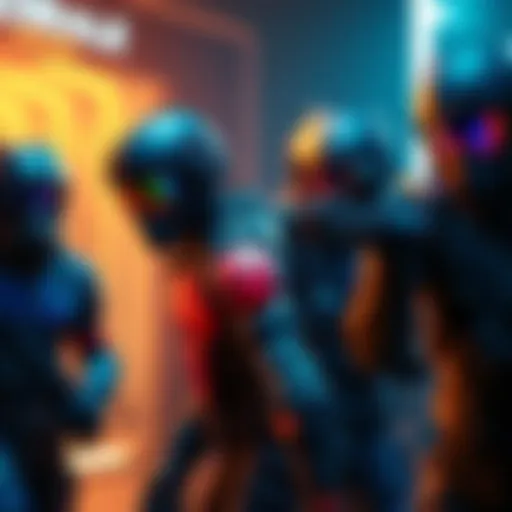 A group of game characters showing visible injuries in a strategic setting