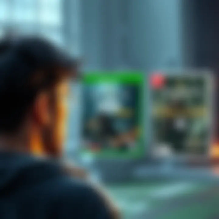 A gamer looking at three game covers: KCD, KCD2, and Oblivion Remaster, considering which to buy.