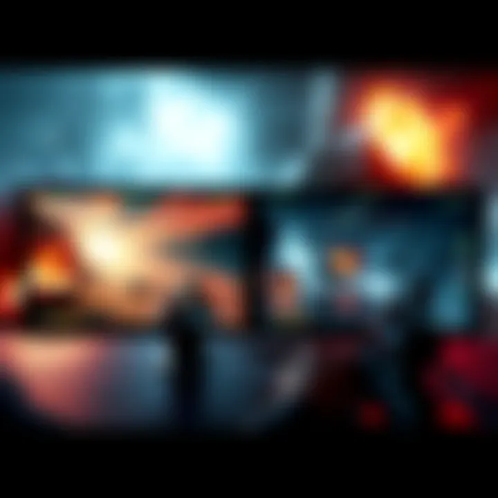 Two screens showing gameplay from AWI on one side and AWII on the other, highlighting differences in graphics and mechanics