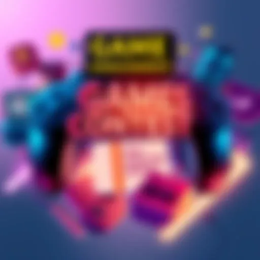Game Contest Announcement A colorful graphic promoting a contest for gamers to pitch underrated games for a Steam gift card, featuring game elements like controllers and gaming icons.