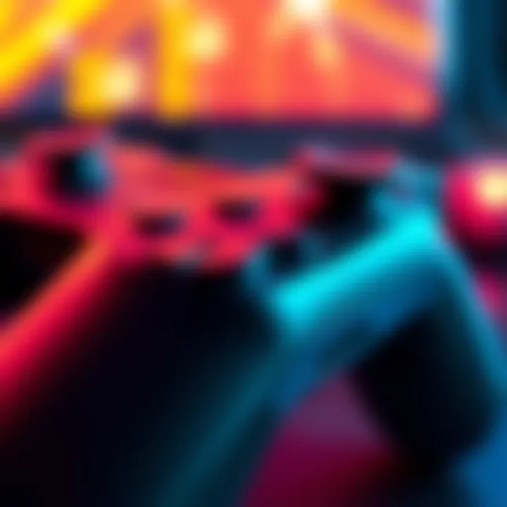 A close-up of a game controller showing the back buttons in focus, illustrating their potential use in gaming