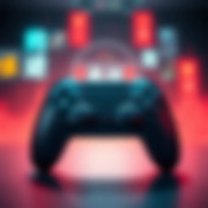 A game controller featuring Chinese characters, symbolizing the need for a Chinese version of the game to enhance engagement and cultural connection.