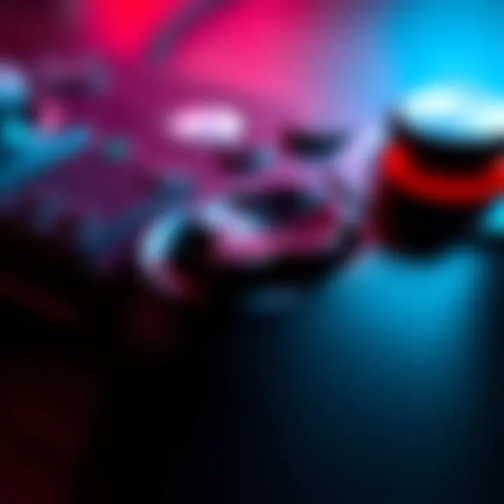 A close-up of a game controller showing issues with the right Dpad, with visible wear and malfunctioning buttons.