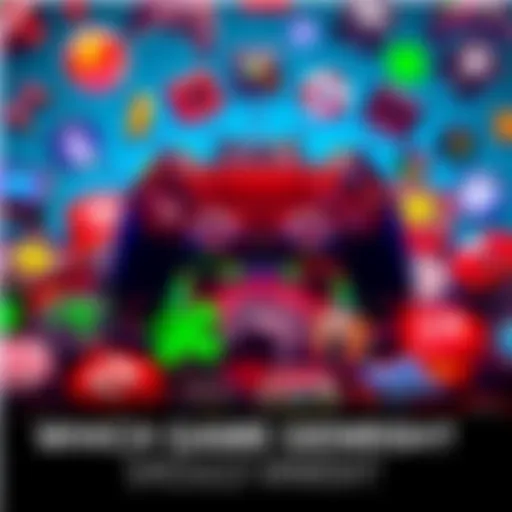 Game controller surrounded by various game genre symbols A game controller with icons representing different game genres like RPG, FPS, and puzzle games around it, highlighting the debate on which genre should disappear.