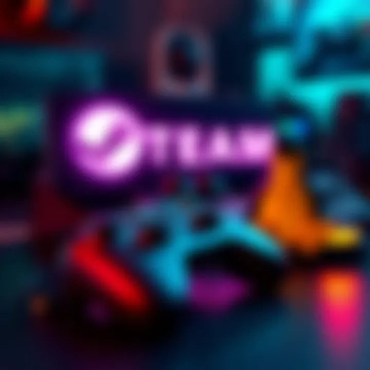 A game controller alongside the Linux logo and Steam Deck, representing gaming expansion.