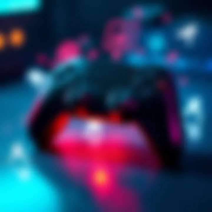 A game controller with dynamic movement icons around it, depicting improved mechanics and strategies, hinting at upcoming changes for players.