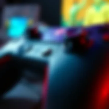 Close-up of a game controller showing buttons related to shooting mechanics in a video game