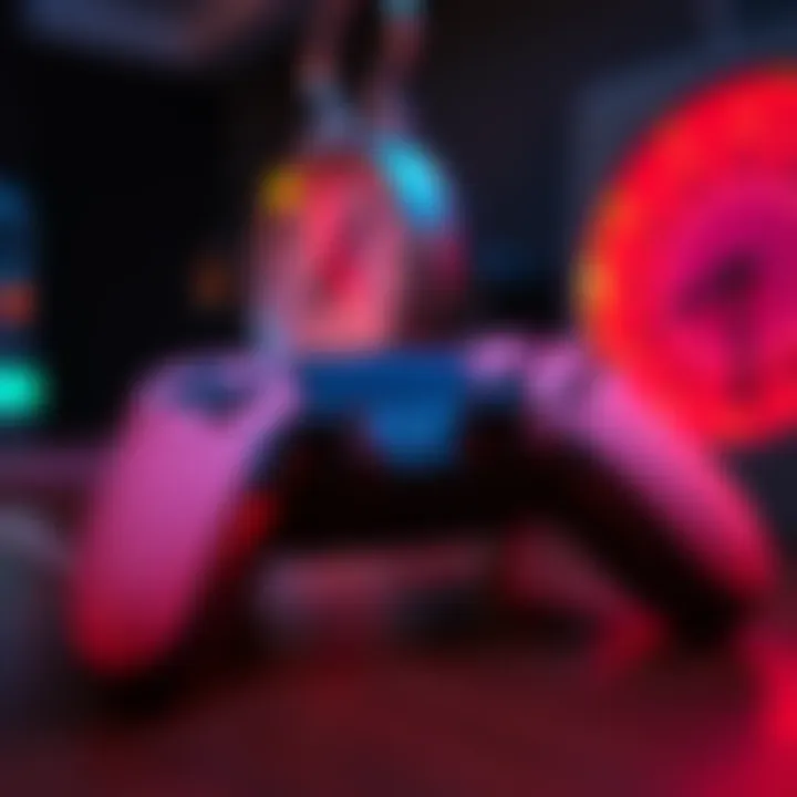 A video game controller placed next to a timer, symbolizing game length preferences