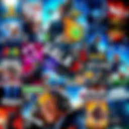 A collage of various video game covers representing different genres, showcasing popular and hidden gem games, with vibrant colors and dynamic visuals.