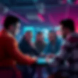 A group of game developers discussing lessons from poorly received games