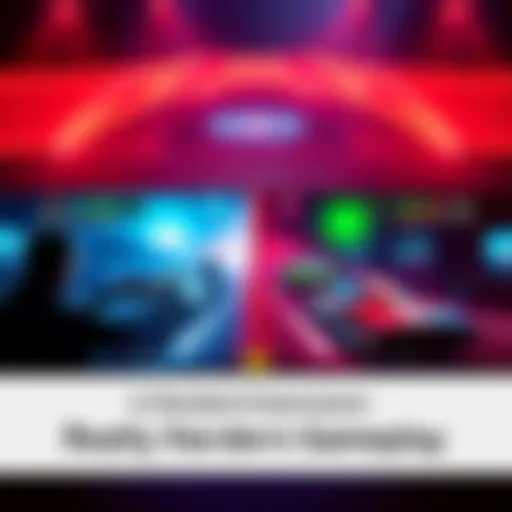 A split screen showing Standard Classic gameplay on one side and Modern gameplay on the other, highlighting differences in challenge and strategy.