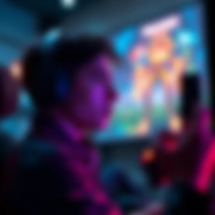 A frustrated gamer watching the screen freeze during a game session, with a visible error message indicating disconnection.