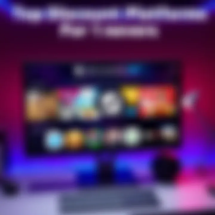 Various online platforms displaying discounts for Steam games on a computer screen