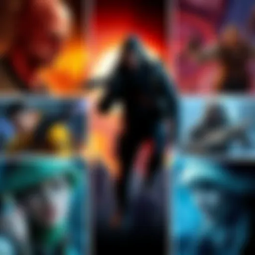 Game DLC Content Overview A collage showing various gameplay elements of a new game DLC, including a vault hunter and additional quests, highlighting the rich content available beyond the main quest.