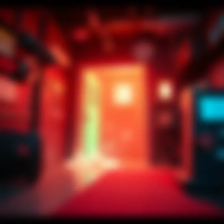 A close-up of game elements like a door and an item animation glitching, showing how small issues can affect gameplay.