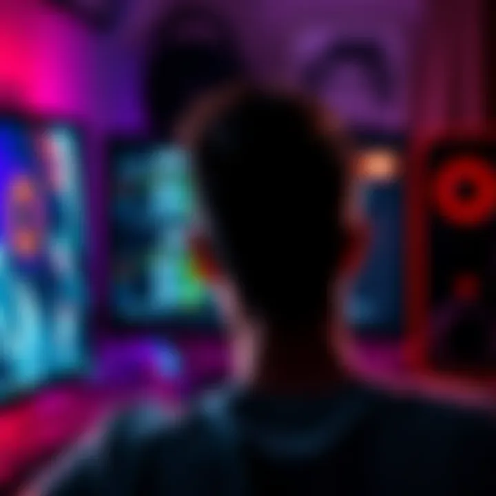 A person frustrated with a game error on their PC, looking at a screen showing error code 0x80073b37.