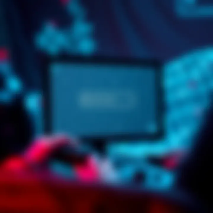 Game freezing screen A gaming screen displaying an error message while a player tries to log in