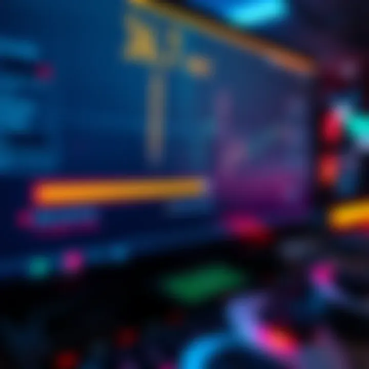 Close-up of a video game generator screen showing a fast progress bar