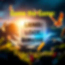 Game Guessing Challenge A graphic showing three words: Land, Loot, Survive, inviting gamers to guess the game based on these clues.
