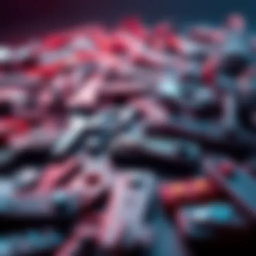 Graphic showing 47 game keys with a horror movie theme