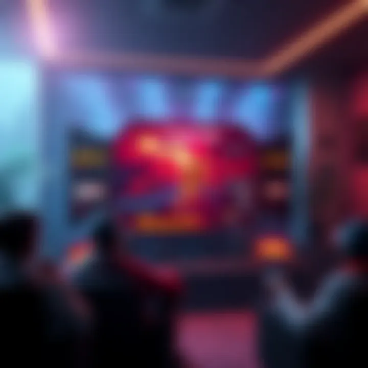 Game Lobby Display Enhanced game lobby showing knock and elimination metrics alongside damage stats for player performance