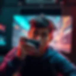 Game Login Issues Update A player looking frustrated while trying to log into a video game, with a loading screen visible on the screen