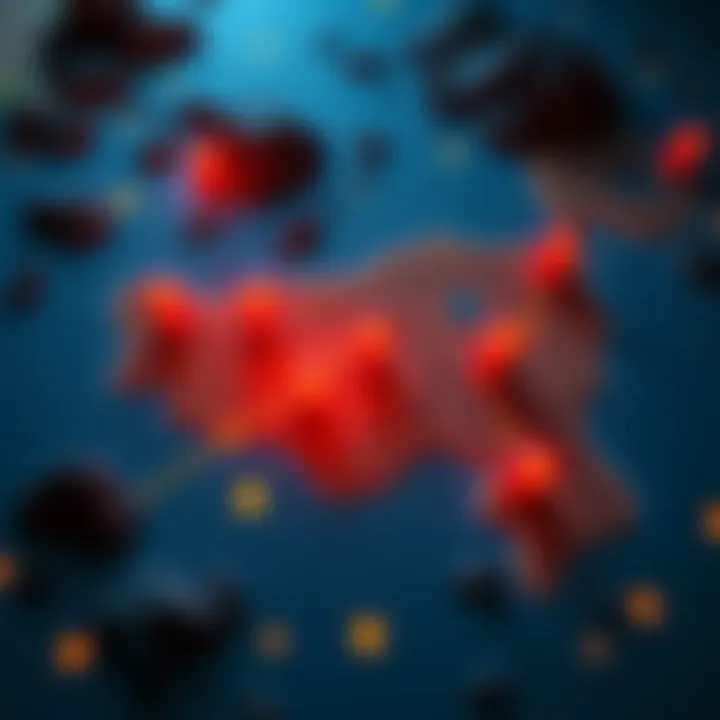 A game map showing various markers and navigation points to assist players in finding their way in Voidwrought.