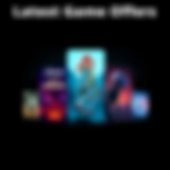 Game Offers Various video game covers including Celeste, Man of Medan, and Nightingale