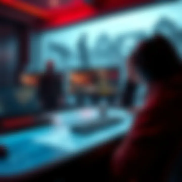 A Steam Deck displaying a game launched from Heroic Launcher with a frustrated player in the background.