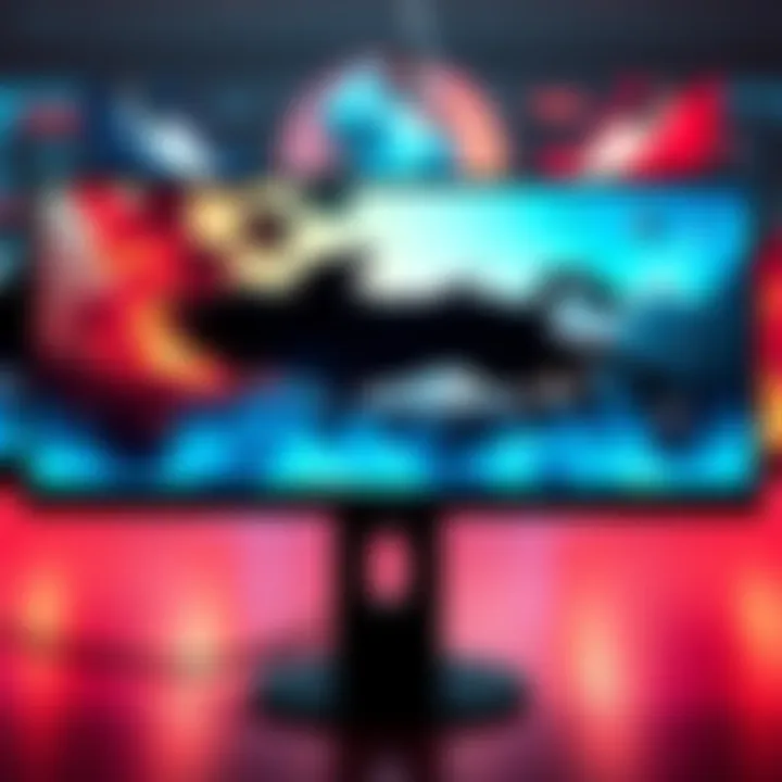 A computer screen displaying a game on the wrong monitor while multiple monitors are connected