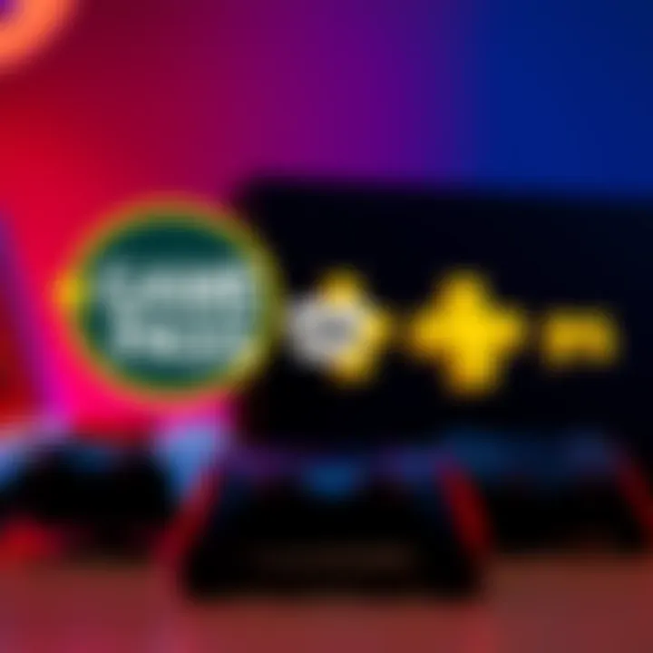 Game Pass vs PS Plus Comparison A visual comparison of Game Pass and PS Plus logos with gaming consoles in background