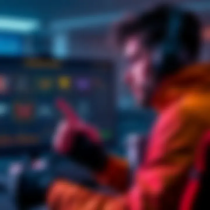 A player analyzing different perk options for Dramaturgy in a gaming interface